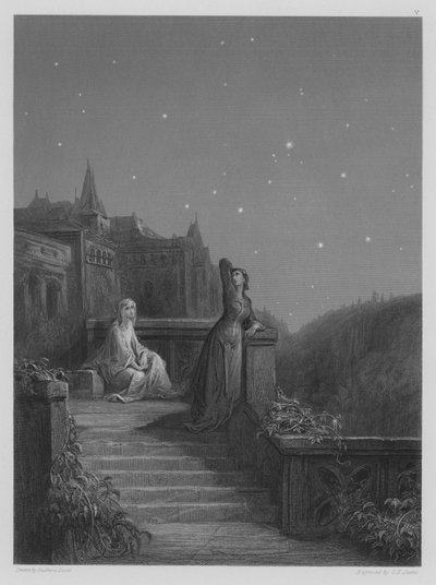 Scène de Terrasse - Gustave after Dore